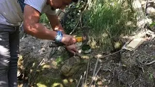 mahdumlar şelalesinde su degirmeninde yaptığım izgara