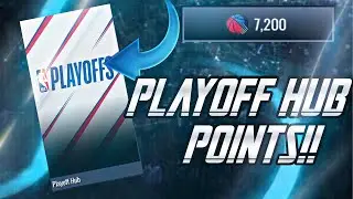 HOW TO GET FREE PLAYOFF HUB POINTS IN NBALM 21!!