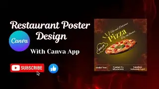 Restaurant Menu Design for Instagram post with Canva App❤😍
