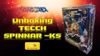 Ultraman Cosmos Toy : Unboxing TECCH SPINNAR-KS