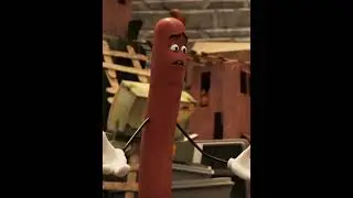 Sammy Bagel Junior vs. Frank #1v1 #sausagepartyfoodtopia #sausageparty #1v1edit