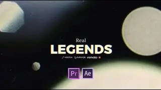 Film Titles Slideshow Real Legends Premiere Pro Free After Effects Templates
