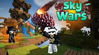🔥Noob ki Pehli Sky Wars Fight 💀 | Minecraft India #minecraft #gaming 