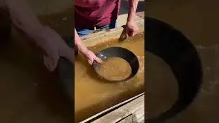 Explaining &ldquo;all that glitters is not gold&rdquo; while gold panning outside the Sacramento History Museum