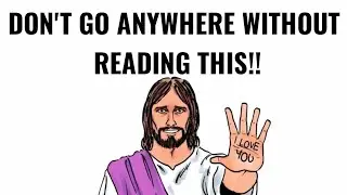 Jesus Says Don't Go Anywhere Without Reading This | Powerful Miracle Prayer For Blessings Daily