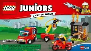 LEGO Juniors FIRE PATROL SUITCASE 10740
