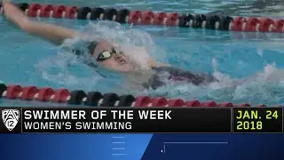 Stanford Women's Swimming and Diving: Janet Hu: Swimmer of the Week