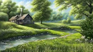 Spring Cottage ASMR Ambience With Natural Sounds for Stress Relief