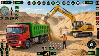 Building Modern City Roads with Heavy Machines | Realistic City Road Construction Gameplay