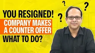 Should you stay back if your company makes a counter offer | Satyajit Senapati