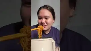 Toomba Shin Ramyun for the first time ( raw video no edit)