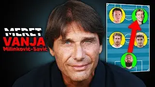 La Tattica di Conte che STRAVOLGERA&rsquo; il Napoli (grazie a VANJA!)