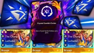 МОЯ САМАЯ БЕЗУМНАЯ ИГРА В CRYSTAL GAMBIT КОГДА-ЛИБО ⭐⭐⭐ НАБОР TFT 15