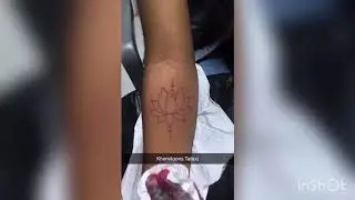 Lotus Flower Tattoo @ Khemitoons Tattoo Studio