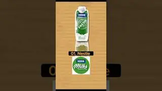 The 10 best milk brands in the world #shorts #brands #milk #milkshake #drink #best10 #top10