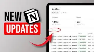 12 New Notion Updates In 15 Minutes (Quickly Explained)