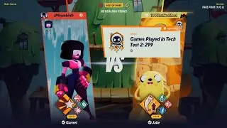 RANK 7 GARNET DEFEATS TOP 30 JAKE PLAYER! MULTIVERSUS OPEN BETA 1 VS 1