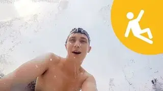 MAN FALLS OFF FOUNTAIN! | thepflederers