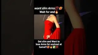 Arm fat workout at home🔥#bellyfat #bellyfatloss #loseweight #workout #weightloss #shorts #video #fyp