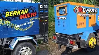 Berbagai model genset modern Sound jenangan / hajatan