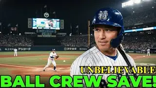 UNBELIEVABLE Ball Crew Saves Down the Line in MLB (2025 Season)