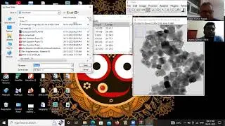 How to calculate particle size using Image J and Origin Software from  TEM/FESEM image@Ananta Sasmal