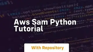 aws sam python tutorial