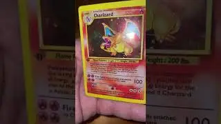 Fake 1st edition Charizard Pokemon card in 4k