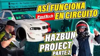 Super chuzo de circuito BMW E46 probando en pista // C&oacute;mo funciona la Fueltech FT550 para circuito??