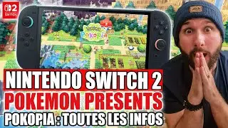 POKEMON POKOPIA sur NINTENDO SWITCH 2 😱 TOUTES LES INFOS du POKEMON PRESENTS