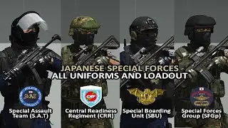 6 Deadliest Japanese Special Forces, Uniforms and Loadout #military