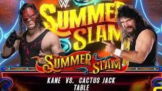 BIG RED MACHINE VICIOUS CHOKESLAM ON THE TABLE
