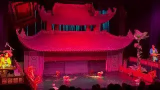 Thang Long Water Puppet Theater in Hanoi, Vietnam