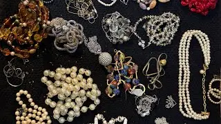 Untangling Costume Jewellery Haul:  Part one