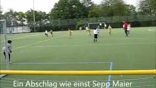 Torwartlegende Tom -NEUER- Steinbach in Aktion