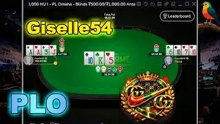 Are These the BEST Pot Limit Omaha Players in the World?? (GucciNIKE vs. Giselle54)