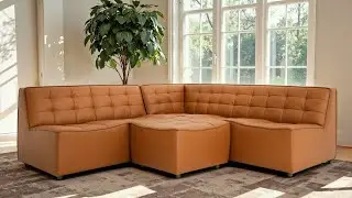Mid-Century Vibes + Vegan Leather = Your Dream Sofa ✨ | Mid in Mod