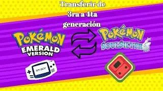 Guía para transferir Pokémon de 3ra a 4ta generación, en emulador MelonDs.