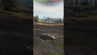 T-100 LT video in Ultra HD 4K 🔝 World of Tanks ✔️ #Shorts 1