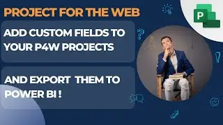 Project for the Web - How to add custom fields to projects and export them to Power BI for Reporting