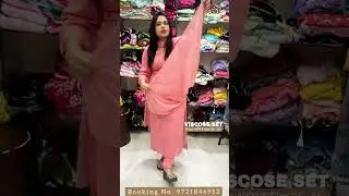 Beautiful Viscose 4 piece set l Lucknowi Handmade Chikankari l #yt #chikankari #handmade #ratiyaan