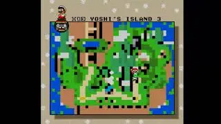 inicando el juego mario word