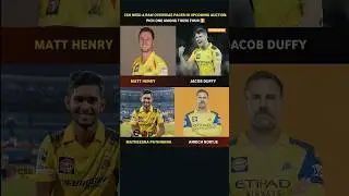 CSK Ko Kaunsa Overseas Pacer Chahiye? Fans Divided! 🔥💛#shorts