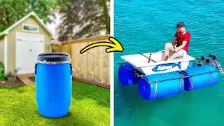 Barrel Recycling Ideas. Creative projects for your adventures
