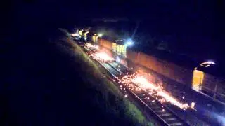 Network Rail's Rail Grinder