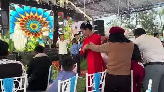 dancing at my brother's wedding