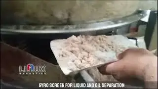Gyro sieves for Liquid material screening