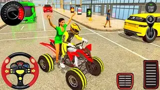 ATV Bike Taxi Sim 2020 🏍️💥 Gameplay 01 || Bike Game || Flash Simulator