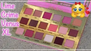 REVIEW: NEW Lime Crime Venus XL eyeshadow palette