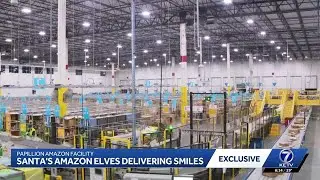 An exclusive look inside Papillion's Amazon facility as the holiday season ramps up